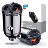 Rock H18 Metal 30W Pd Hızlı Araç Şarj Cihazı Siyah - Beyaz