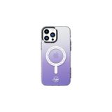 Rock iPhone 14 Plus Amber Serisi MagSafe Kılıf, Mor, Manyetik Gradient
