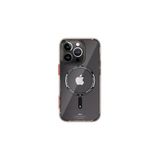 Rock iPhone 14 Plus ile Uyumlu Air Serisi MagSafe Şeffaf Silikon Kılıf, Siyah