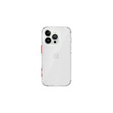 Rock iPhone 14 Pro Max ile Uyumlu Air InShare Serisi Şeffaf Silikon Kılıf, Beyaz