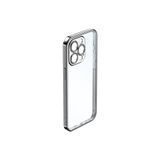 Rock iPhone 14 Pro Max ile Uyumlu Elektrokaplama Kılıf, Siyah