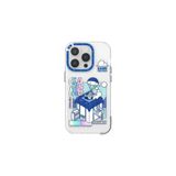 Rock iPhone 14 Pro Max ile Uyumlu Space Peace Elite Serisi Kılıf, Mavi