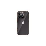 Rock iPhone 14 Pro Max Uyumlu Air Serisi Şeffaf Silikon Kılıf, Siyah