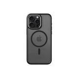 Rock iPhone 15 Pro ile Uyumlu Shield Serisi MagSafe AntiShock Kılıf, Siyah