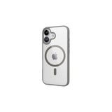 Rock iPhone 16 Guard Serisi Silikon Kılıf, Titanium Gri, MagSafe Uyumlu, Düşmeye Karşı Koruma