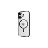 Rock iPhone 16 Guard Serisi Silikon Kılıf, Titanium Siyah, Manyetik Yapışkanlı, Düşmeye Karşı Koruma