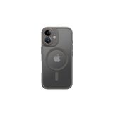 Rock iPhone 16 ile Uyumlu Anti-Drop Lens Korumalı MagSafe Kılıf, Titanium Gri, Matte Texture