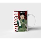 Rock Lee Naruto Anime Tasarım Kupa - Hediyelik Kupa - Baskılı Kupa - 001 - Beyaz - 300 ml