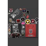 Rock Metal sticker paketi/bullet journal defter çıkartma ajanda laptop etiket 1