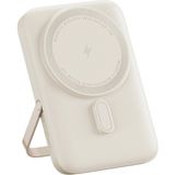 Rock P20 Se 10000 Mah Taşınabilir Şarj Cihazı Pd 20W Standlı Magsafe Powerbank Bej