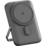 Rock P20 Se 10000 Mah Taşınabilir Şarj Cihazı Pd 20W Standlı Magsafe Powerbank Uzay Gri