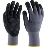 Rock Safety Locust Mikro Köpük Nitril Eldiven - Siyah - Gri - 8