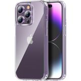 Rock Space iPhone 14 Crystal Serisi Şeffaf Silikon Kılıf, Airbag Köşe Koruması