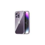 Rock Space iPhone 14 Plus Crystal Serisi Şeffaf Silikon Kılıf, Airbag Köşe Koruması