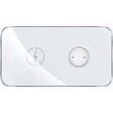 Rock Space Rock W32 Taşınabilir 2 In 1 Kablosuz Şarj Standı - Beyaz
