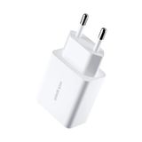 Rock Space T29 5V 2.4A Çift Beyaz USB Hızlı Şarj Cihazı