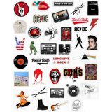 Rock Sticker Telefon Laptop Notebook Tablet Defter Matara Stiker Etiket ST427