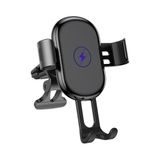 Rock W31 15 W Gravity Kablosuz Şarjlı Siyah Araç İçi Telefon Tutucu