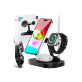 Rock W52 4 In 1 Kablosuz Şarj Standı iPhone & Airpods & Watch & Pencil