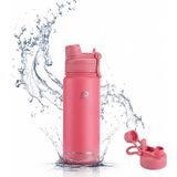 Rockbros 550 ml Paslanmaz Çelik Vakumlu Termos - Pembe - 530 ml