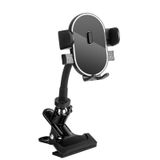 ROCKFREE Masa, Masa, Masaüstü Bölmesi, Düz Yüzey, Güçlü Boru, Kutup, Müzik Standı için Klipsli Telefon Tutacağı, 360 ° Ayarlanabilir Gooseneck Kol Telefon Kelepçesi Montajlı, Tüm 4-7 inç Cep