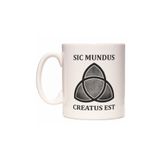 Rock'n Fox Dark Sic Mundus Creatus Est Tasarım Kupa Bardak