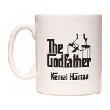 Rockn Fox The Godfather Baba İsme İsim Yazılabilir Babalar Günü Kişiye Özel Kupa