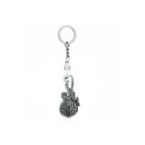 Rock’n Roll Tarzı Elektro Gitar Anahtarlık – Unisex - Metal Aksesuar