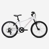 Rockrider Expl 20 İnç Jant 6-9 Yaş Beyaz Çocuk Dağ Bisikleti