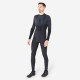 Rockrider Tayt Bib Siyah Yastıklı Askılı Uzun Erkek Şort