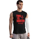 Rock&Roll Rock &roll Rockets Basketbol Siyah Kesik Kol | Kolsuz Erkek Tshirt | Atlet - M