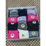 Rocks For Katlamalı Lambswool 12' Li Kadın Bot Çorabı - 36 - 40 - Çok Renkli