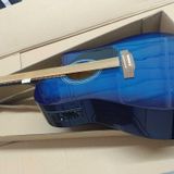 rockson J&D Guitars- Jumbo Kasa Elektro Akustik Mavi Renk Gitar