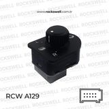 Rockswell Dıkız Aynası Kumanda Dugmesı Elektrıklı Katlanır Model Golf Iv Bora Passat Beetle - A129