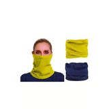 Rocmay 2'Li Paket Sarı Lacivert Çok Amaçlı Taraftar Bandana | Esnek, Nefes Alabilir, Terletmeyen Boyunluk & Saç Bandı