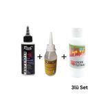 roco paper 3’lü Güçlü Yapıştırıcı Seti, PVA (100ml), Superfix(120cc), Soğuk Silikon(100ml) Hobi DIY Tutkal Set