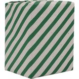 Roco Paper Co. Ambalaj Kağıdı Koyu Yeşil Verev Çizgili 40 gr 70 x 100 cm