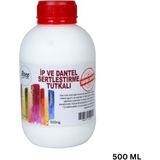 Roco Paper Co. Ip ve Kağıt Ip Tutkalı, Dantel Sertleştirme, Kolalama Tutkalı, Şeffaf Hobi Yapıştırıcısı, 500 ml