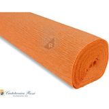 Roco Paper Co. Italyan Krapon Kâğıdı NO:610, Çiçek Yapım Kağıdı, 180GR-50X250CM, Balkabağı Turuncusu-Pumpkin Orange