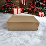 Roco Paper Co. İtalyan Premium Yılbaşı Hediye Paketleme Ambalaj Kağıdı Rulo No:553 70 x 200 cm, Altın Renk (Gold)