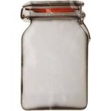 Roco Paper Co. Kavanoz Desenli Fermuarlı Sızdırmaz Şeffaf Plastik Doypack 50'li Paket 11X18,5X7 cm