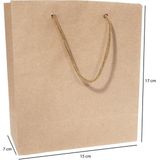 Roco Paper Co. Kraft Karton Çanta 15*17 cm 25 Adet