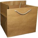 Roco Paper Co. Kraft Karton ''pasta'' Çanta 15*15*15 cm (10'lu Paket)
