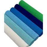 Roco Paper Co. Roco Paper Italyan Krapon Kağıdı Set Blueberry – 180 gr - 25X125 cm 6'lı Paket - %260 Esneme Özelliğ