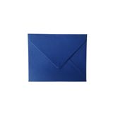 roco paper Hediye Kartı Zarfı, Mini Davetiye, Düğün, Fotoğraf, Not Kağıdı Zarfı, 7x9 cm- 50 Adet, Lacivert
