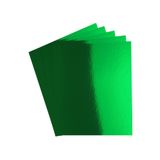 Roco Paper Metalik Aynalı 250 GR 50x70 CM Yeşil Fon Kartonu
