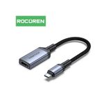 Rocoren 4K 30Hz Type-C to HDMI Çevirici Dönüştürücü Adaptör 15 CM