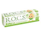 Rocs Baby 0-3 Yaş 35 ml Papatya Özlü Diş Macunu