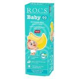 ROCS Baby 0-3 Yaş Muzlu Bebek Diş Macunu 45 gr