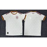 Rodak Spor Ispanya 2026 Dünya Kupası Isimsiz Futbol T-Shirt - Krem - 2XL